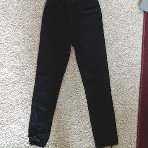 The Denim Forum Lola High Rise jeans